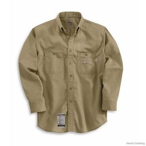 Carhartt FR Button up long sleeve Twill Shirt